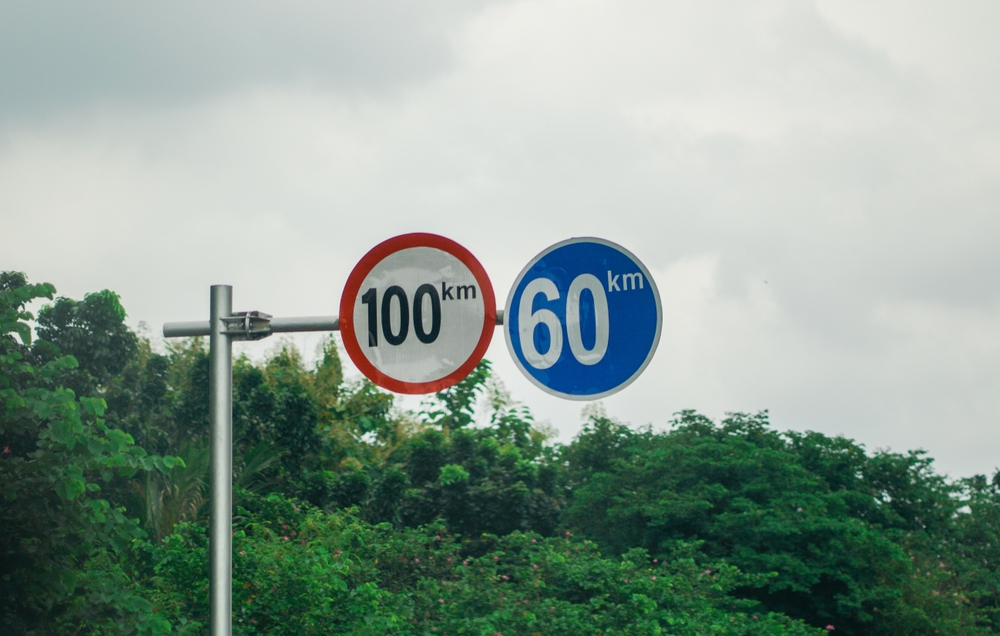 when is it illegal to drive below the speed limit